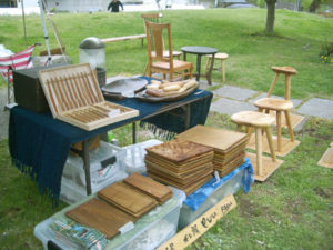 過去の益子陶器市での出店の様子